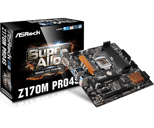 ASRock Z170M Pro4S マザーボード ASRock > Z170M Pro4S